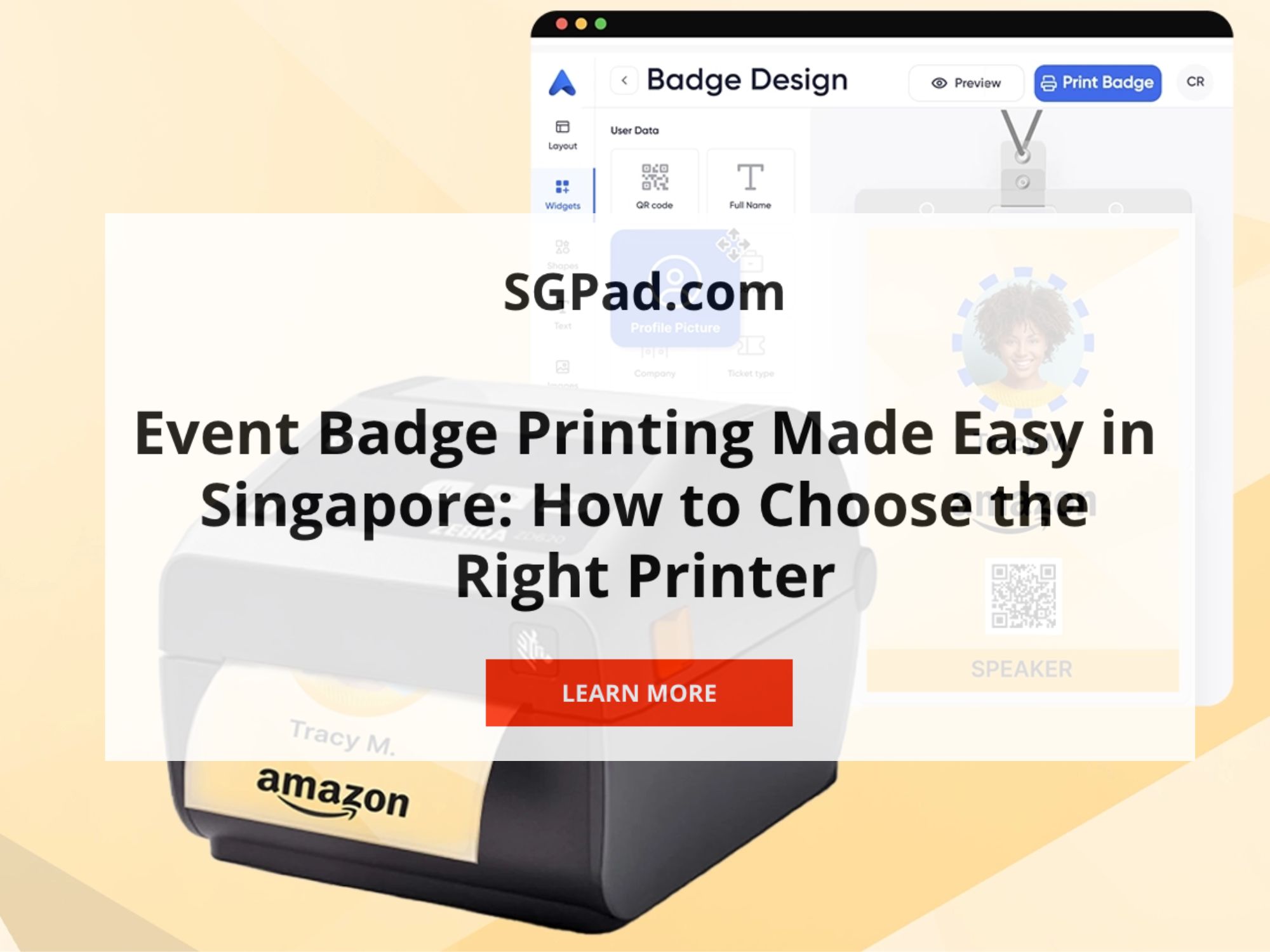 Event Badge Printing Made Easy in Singapore: How to Choose the Right Printer