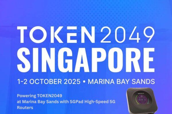 Event WiFi Rental in Singapore: Powering TOKEN2049 at Marina Bay Sands with High-Speed 5G Routers
